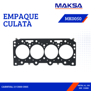 EMPAQUE  CULATA