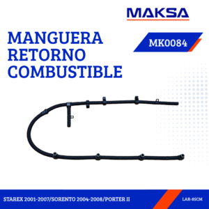 MANGUERA RETORNO COMBUSTIBLE