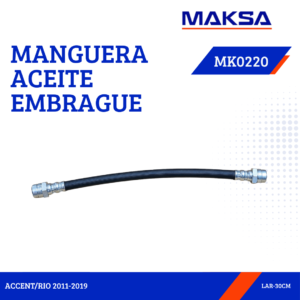 MANGUERA ACEITE EMBRAGUE