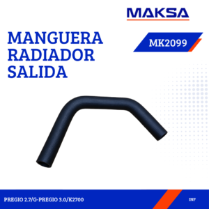 MANGUERA RADIADOR SALIDA