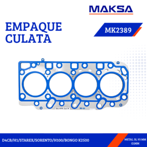 EMPAQUE  CULATA
